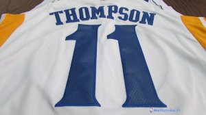 Maillot NBA Pas Cher Golden State Warriors Klay Thompson 11 Blanc 2017/18