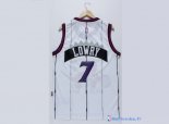 Maillot NBA Pas Cher Toronto Raptors Kyle Lowry 7 Retro Blanc