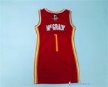 Maillot NBA Pas Cher Houston Rockets Femme Tracy McGrady 1 Rouge