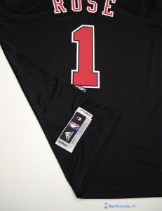 Maillot NBA Pas Cher Chicago Bulls Derrick Rose 1 Noir MC