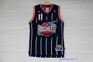 Maillot NBA Pas Cher Houston Rockets Yao Ming 11 Retro Bleu