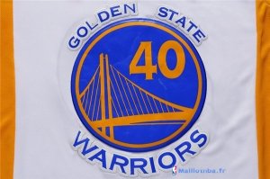 Maillot NBA Pas Cher Golden State Warriors Harrison Barnes 40 Blanc