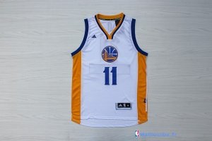 Maillot NBA Pas Cher Noël Golden State Klay 11 Blanc