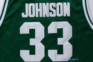 Maillot NCAA Pas Cher Michigan Earvin Johnson 33 Vert