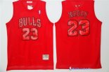 Maillot NBA Pas Cher Chicago Bulls Michael Jordan 23 Rouge Engrener