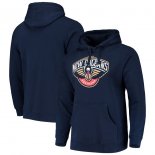New Orleans Pelicans Navy Team Primary Logo Pullover Hoodie