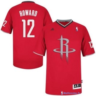 Maillot NBA Pas Cher Noël Houston Rockets Rouge Howard 12