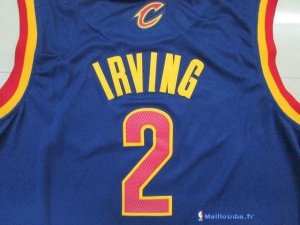 Maillot NBA Pas Cher Cleveland Cavaliers Junior Kyrie Irving 2 Bleu