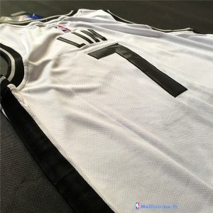 Maillot NBA Pas Cher Brooklyn Nets Jeremy Lin 7 Blanc