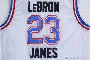 Maillot NBA Pas Cher All Star 2015 LeBron James 23 Blanc