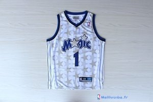 Maillot NBA Pas Cher Orlando Magic Tracy McGrady 1 Blanc Sombre