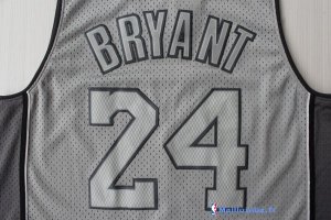 Maillot NBA Pas Cher Los Angeles Lakers Kobe Bryant 24 Gris