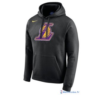 Sweat Capuche NBA Los Angeles Lakers Nike Noir