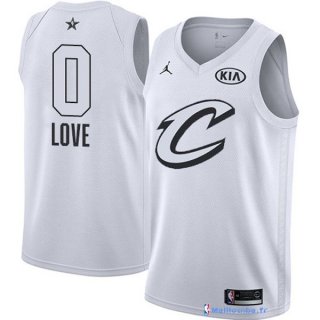 Maillot NBA Pas Cher NBA All Star 2018 Kevin Love 0 Blanc