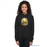 Survetement NBA Pas Cher Golden State Warriors Femme Noir Or