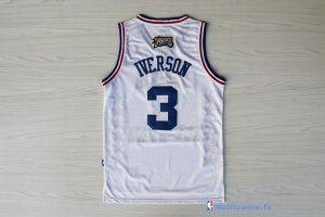 Maillot NBA Pas Cher All Star 2003 Allen Iverson 3 Blanc