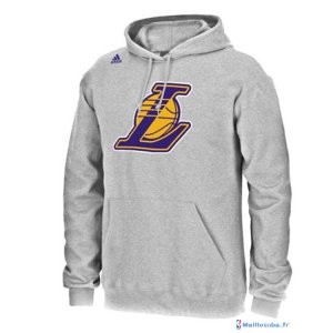 Sweat Capuche NBA Los Angeles Lakers Kobe Bryant 24 Gris