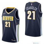 Maillot NBA Pas Cher Denver Nuggets Wilson Chandler 21 Marine Icon 2017/18