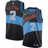 Cleveland Cavaliers Collin Sexton Nike Black Hardwood Classics Finished Swingman Jersey