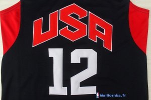 Maillot NBA Pas Cher USA 2012 James Harden 12 Noir