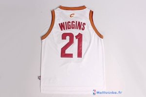 Maillot NBA Pas Cher Cleveland Cavaliers Andrew Wiggins 21 Blanc