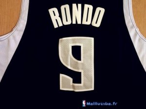 Maillot NBA Pas Cher Sacramento Kings Rajon Rondo 9 Noir