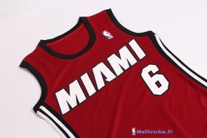 Maillot NBA Pas Cher Miami Heat Femme LeBron James 6 Rouge