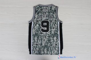 Maillot NBA Pas Cher San Antonio Spurs Tony Parker 9 Vert