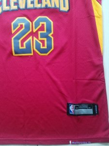 Maillot NBA Pas Cher Cleveland Cavaliers Junior LeBron James 23 Ensemble Complet Rouge 2017/18