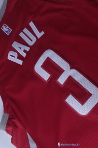 Maillot NBA Pas Cher Houston Rockets Chris Paul 3 Rouge Icon 2017/18