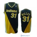 Maillot NBA Pas Cher Indiana Pacers Reggie Miller 31 Retro Noir