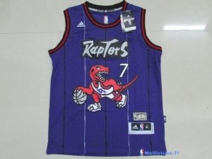 Maillot NBA Pas Cher Toronto Raptors Junior Kyle Lowry 7 Retro Pourpre