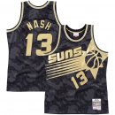 Phoenix Suns Steve Nash Mitchell & Ness Black 1996-97 Hardwood Classics Toile Swingman Jersey