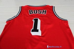 Maillot NBA Pas Cher Miami Heat Chris Bosh 1 Retro Rouge