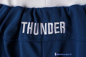 Pantalon NBA Pas Cher Oklahoma City Thunder Retro Bleu