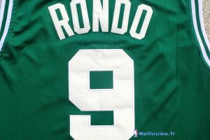 Maillot NBA Pas Cher Boston Celtics Rajon Rondo 9 Vert Blanc