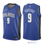 Maillot NBA Pas Cher Orlando Magic Nikola Vucevic 9 Bleu Icon 2017/18