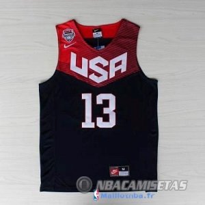 Maillot NBA Pas Cher USA 2014 Harden 13 Noir