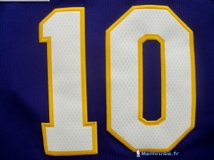 Maillot NBA Pas Cher Los Angeles Lakers Steve Nash 10 Pourpre