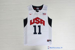 Maillot NBA Pas Cher USA 2012 Kevin Love 11 Blanc