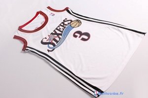 Maillot NBA Pas Cher Philadelphia Sixers Femme Allen Iverson 3 Blanc