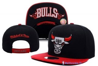 Bonnet NBA Chicago Bulls 2016 Noir Rouge 5