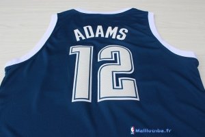 Maillot NBA Pas Cher Oklahoma City Thunder Steven Adams 12 Retro Bleu