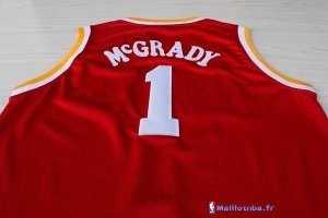 Maillot NBA Pas Cher Houston Rockets Tracy McGrady 1 Retro Rouge