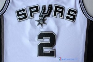 Maillot NBA Pas Cher San Antonio Spurs Kawhi Leonard 2 Blanc