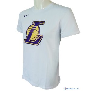 Maillot NBA Pas Cher Los Angeles Lakers Nike Blanc