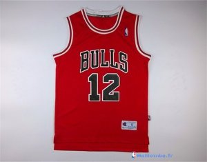 Maillot NBA Pas Cher Chicago Bulls Michael Jordan 12 Rouge