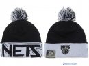 Tricoter un Bonnet NBA Brooklyn Nets 2017 Noir