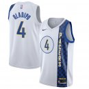 Indiana Pacers Victor Oladipo Nike White 2019/20 Finished City Edition Swingman Jersey