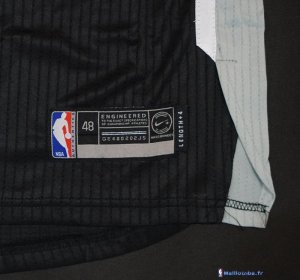 Maillot NBA Pas Cher San Antonio Spurs Manu Ginóbili 20 Noir Icon 2017/18